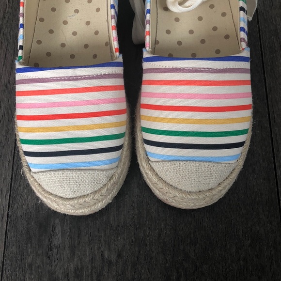 Gymboree rainbow girl’s espadrilles - Picture 7 of 8